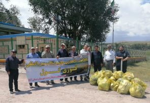پاکسازی تالاب بین‌المللی قوری‌گول با مشارکت صنایع بستان‌آباد