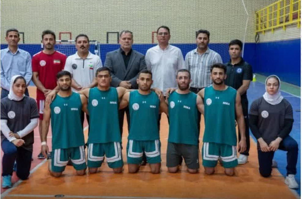 برگزاری مرحله سوم اردوی تیم ملی MMA در منطقه آزاد ارس