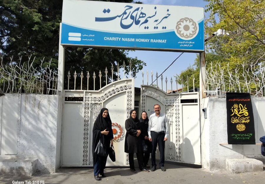 بازدید معاون بهزیستی تبریز از مرکز نگهداری فرزندان «نسیم همای رحمت»